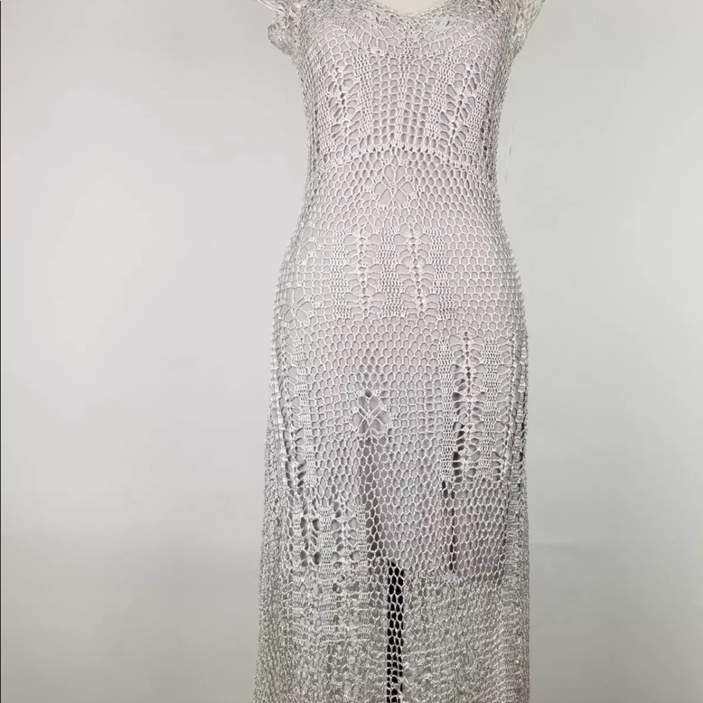 Fee people Dreams crochet maxi  dress